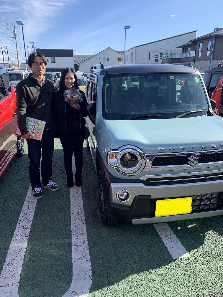 ハスラーｊスタイルご納車しました 納車ギャラリー お店ブログ 株式会社スズキ自販茨城 スズキアリーナつくば研究学園