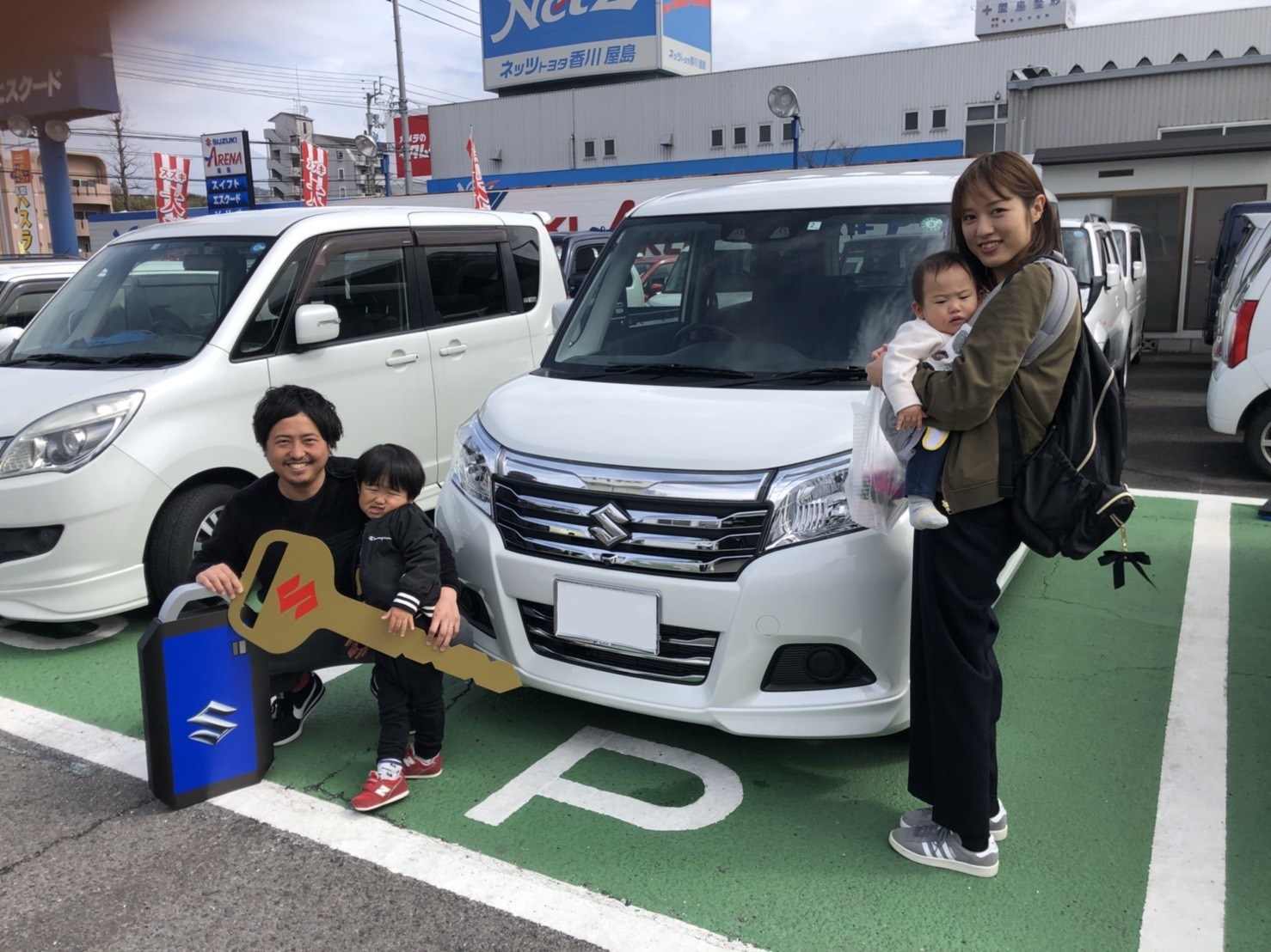 ☆ソリオ 納車式☆｜納車ギャラリー｜お店ブログ｜株式会社スズキ自販 