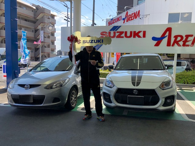 このクルマを選んだ決め手は コストパフォーマンスがイイところ 納車ギャラリー お店ブログ スズキアリーナ守山 このクルマを選んだ決め手は コストパフォーマンスがイイところ 納車ギャラリー お店ブログ スズキアリーナ守山