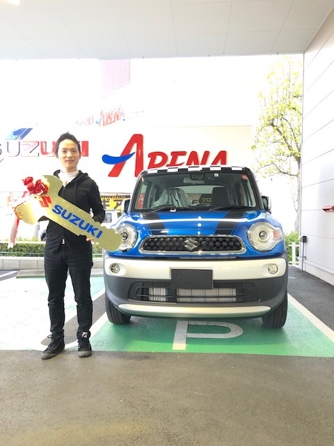 このクルマを選んだ決め手は コストパフォーマンスがイイところ 納車ギャラリー お店ブログ スズキアリーナ守山