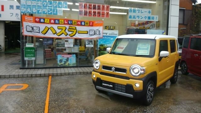 新型ハスラー 展示 試乗車入荷 スズキアリーナ 横浜鶴見 フカセ自動車