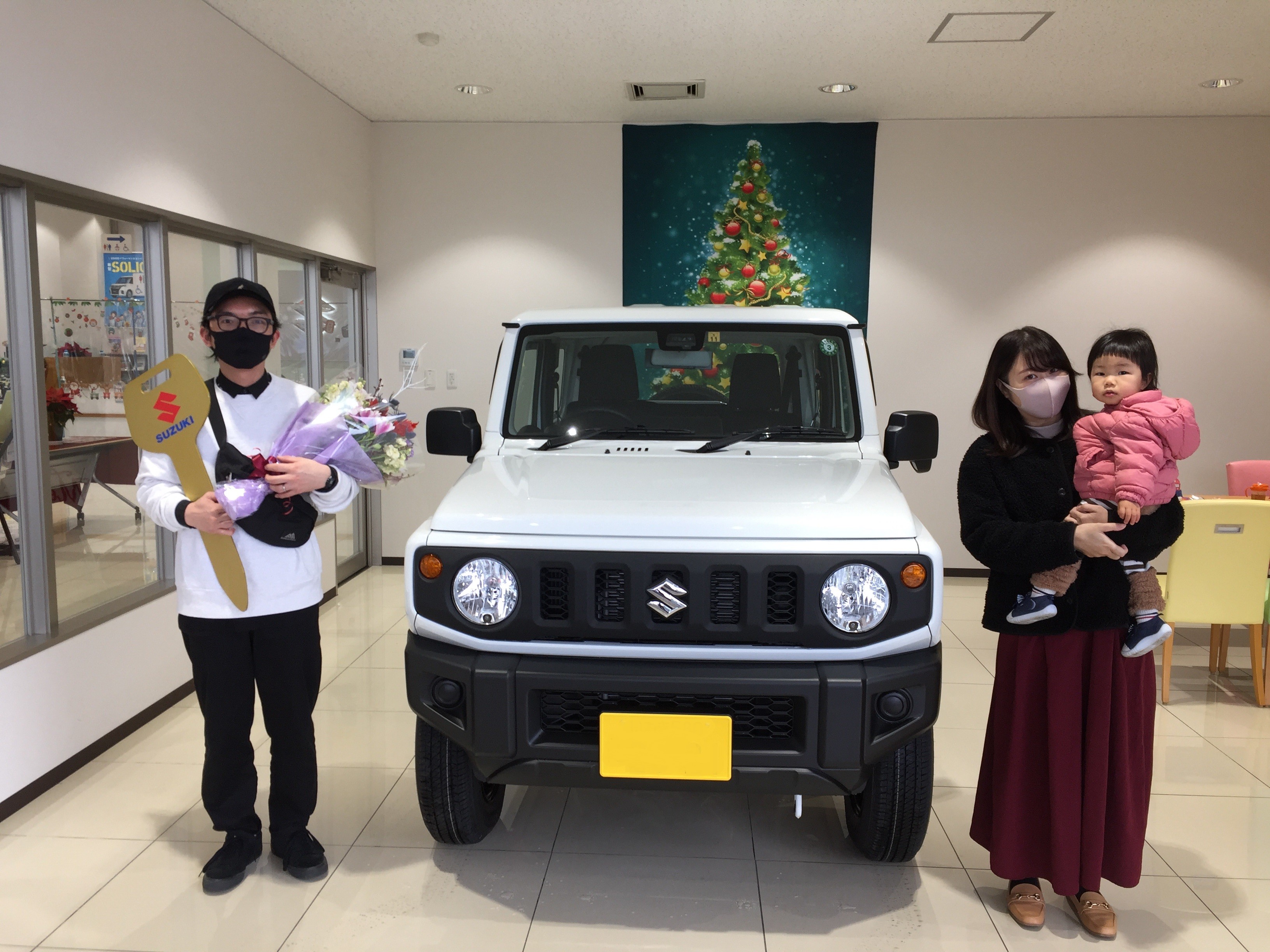 M様のジムニーご納車させて頂きました 納車ギャラリー お店ブログ 株式会社スズキ自販福島 スズキアリーナ自由ケ丘