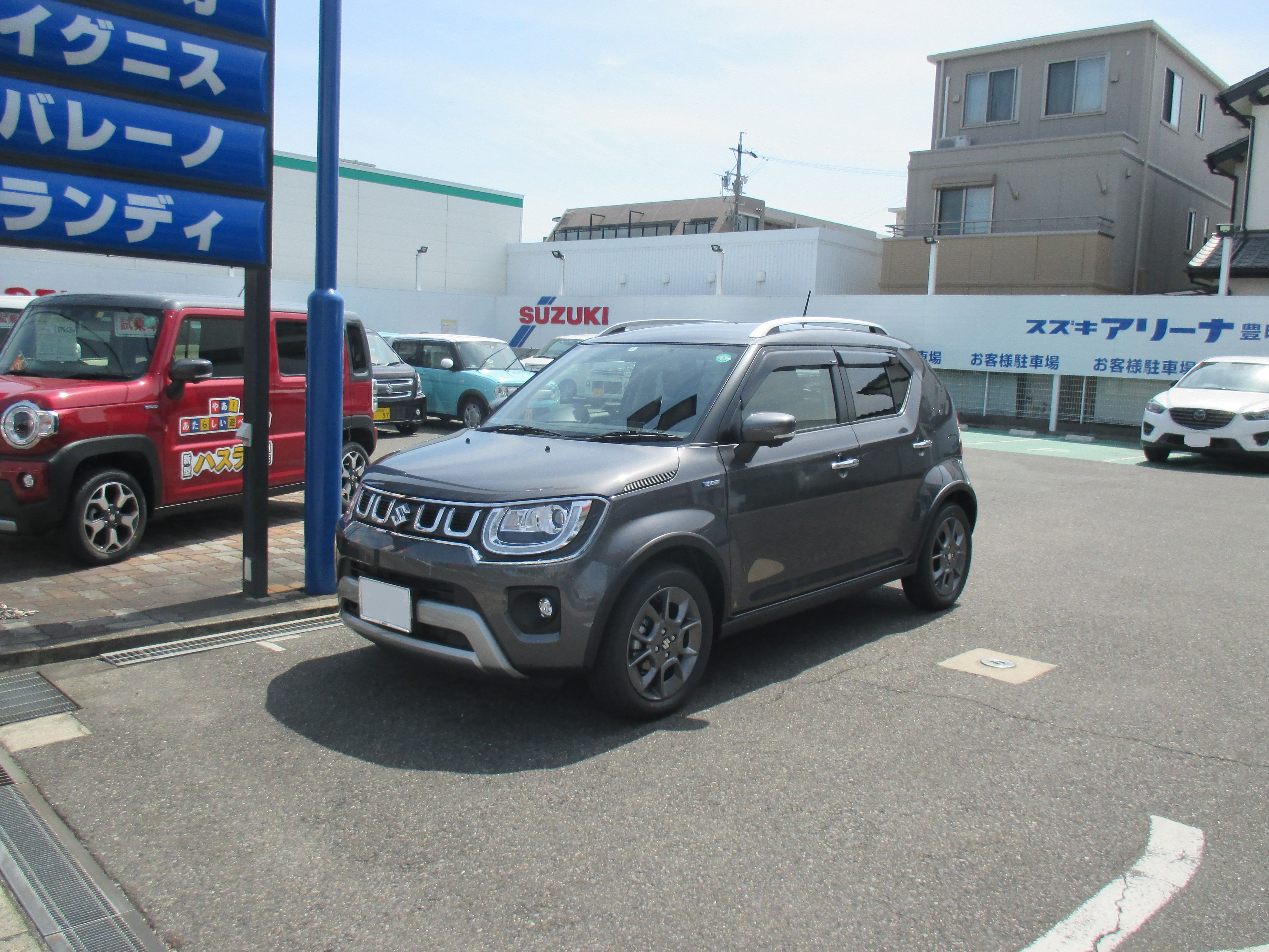 新型イグニス 納車しました 納車ギャラリー お店ブログ 株式会社スズキ自販中部 スズキアリーナ豊明