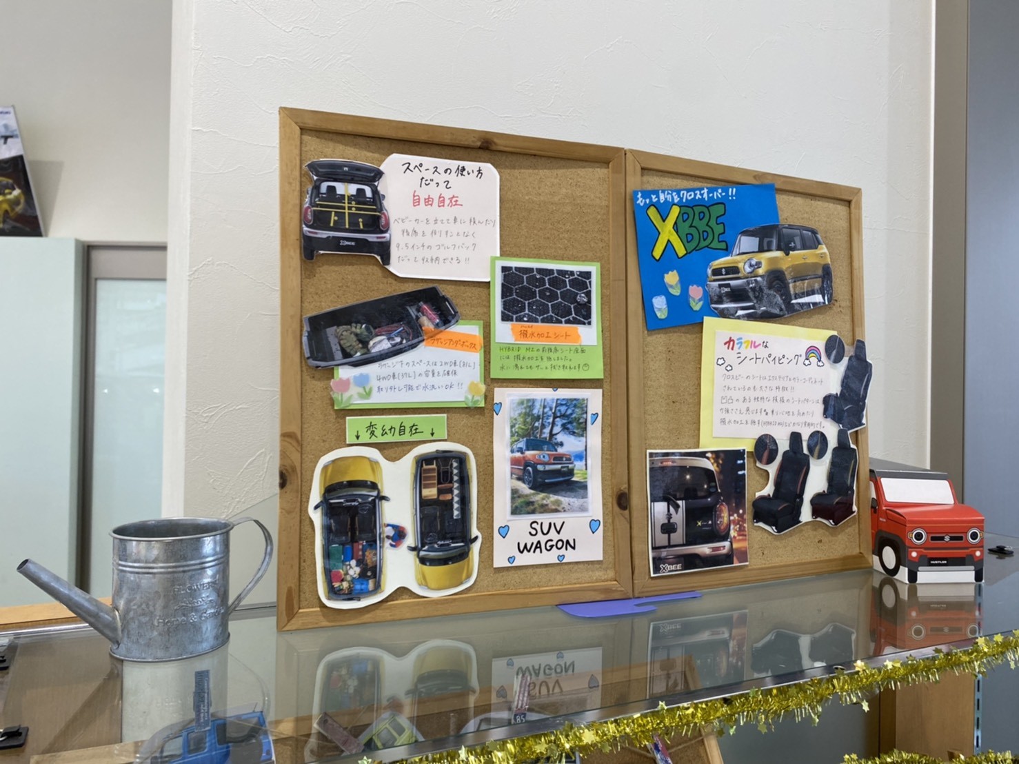 ショールームの飾り付けをしました！｜その他｜お店ブログ｜株式会社 