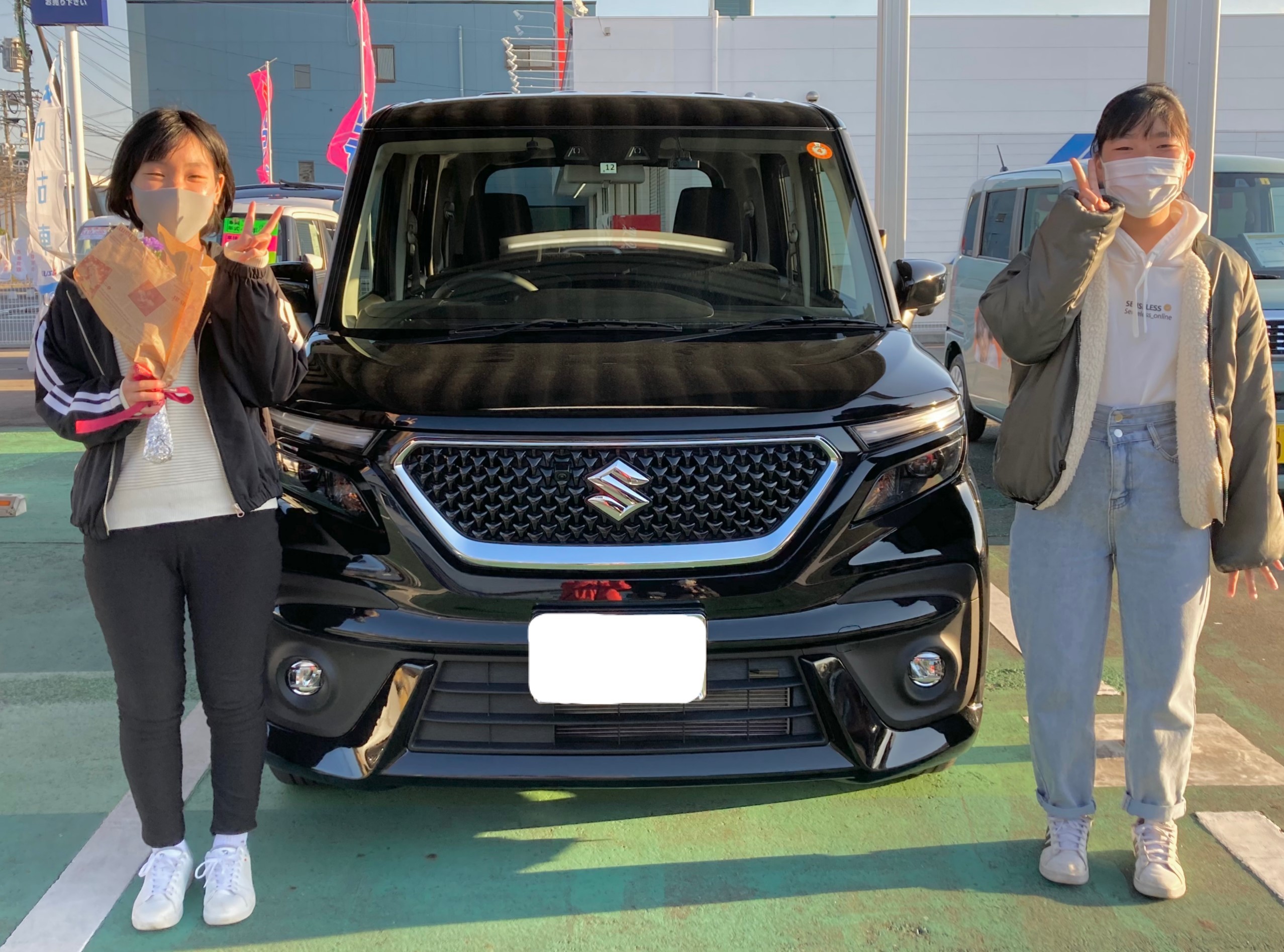 ソリオバンディット納車しました 納車ギャラリー お店ブログ 株式会社スズキ自販宮崎 小林営業所