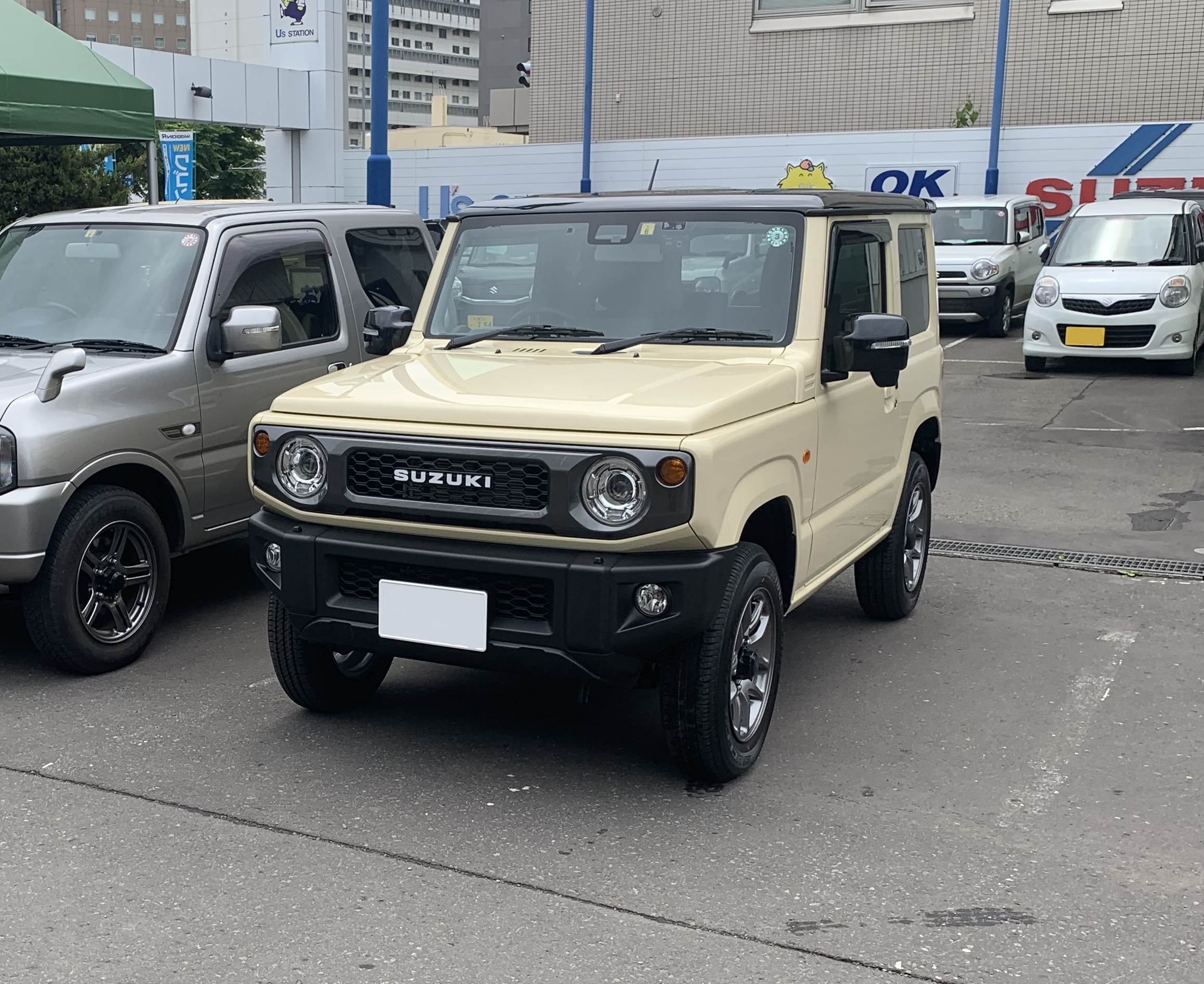 新車ジムニー納車しました 納車ギャラリー お店ブログ 株式会社オートランド札幌 スズキアリーナ新札幌