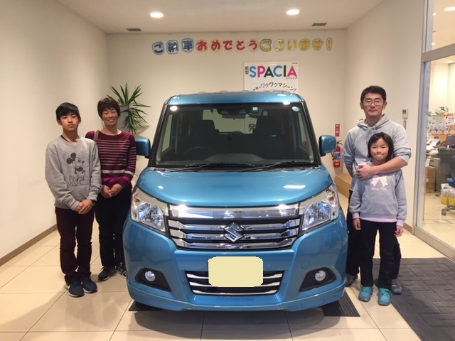 久々にご納車式の様子を 納車ギャラリー お店ブログ 株式会社スズキ自販東京 スズキアリーナ足立 足立センター