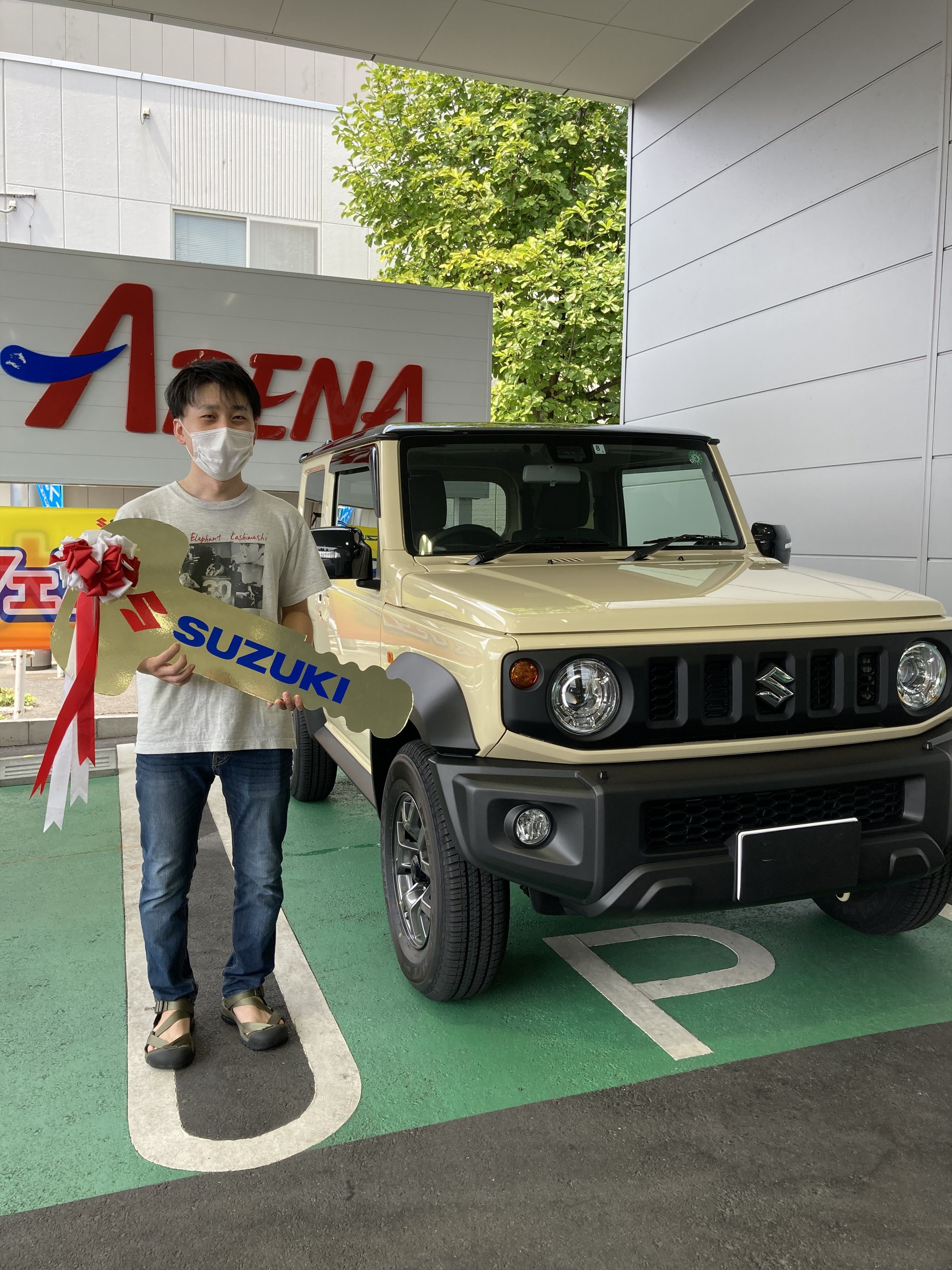 このクルマを選んだ決め手は 乗り心地が良くカスタムできるから 納車ギャラリー お店ブログ スズキアリーナ守山