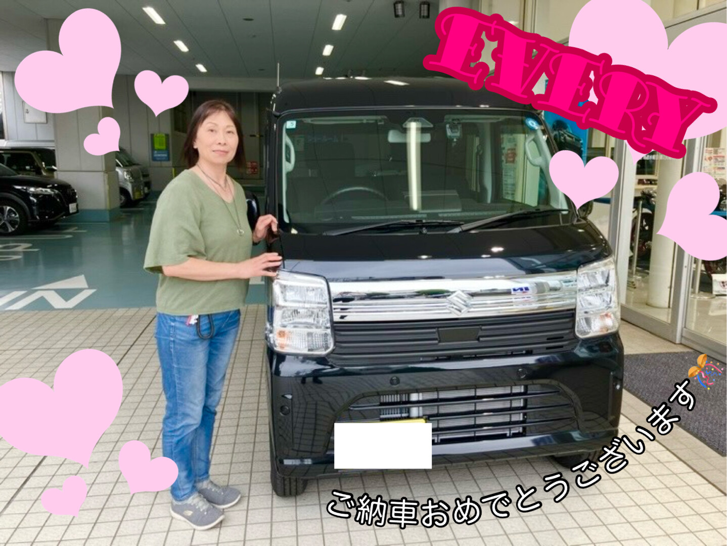 S様エブリイご納車☆｜納車ギャラリー｜お店ブログ｜株式会社スズキ 