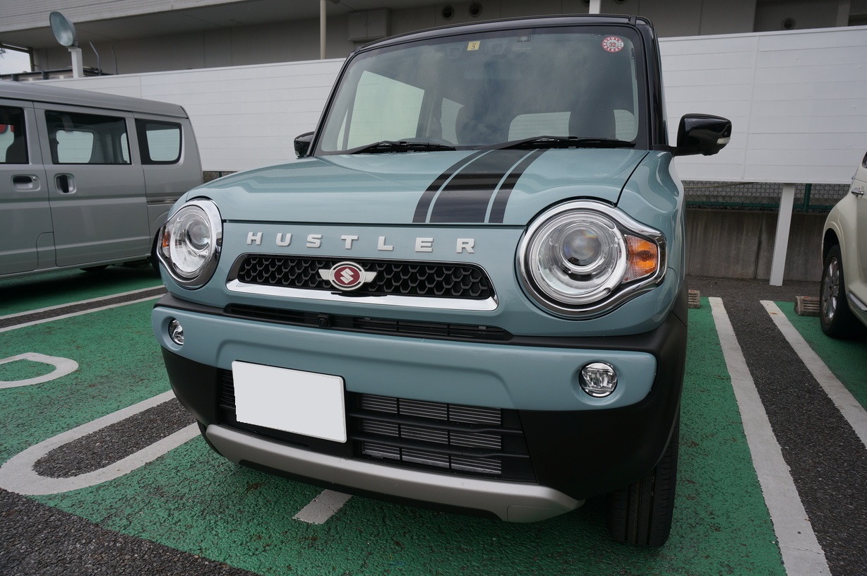 ＨＵＳＴＬＥＲエンブレムの巧みな使いこなし術｜納車ギャラリー｜お店ブログ｜株式会社スズキ自販中部 スズキアリーナ知立