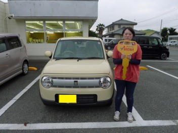 ラパン納車