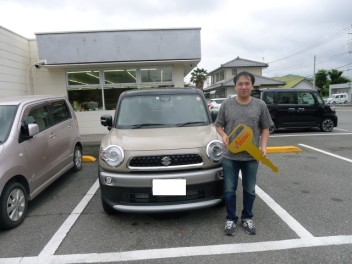 クロスビー　納車