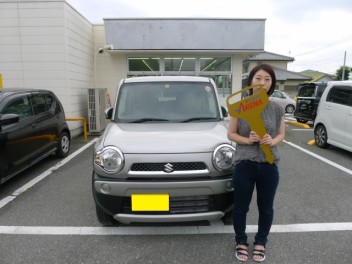 ハスラ－納車