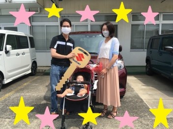 Ｍ様、ご納車おめでとうございます！