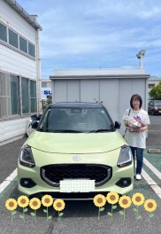 新型スイフトご納車！