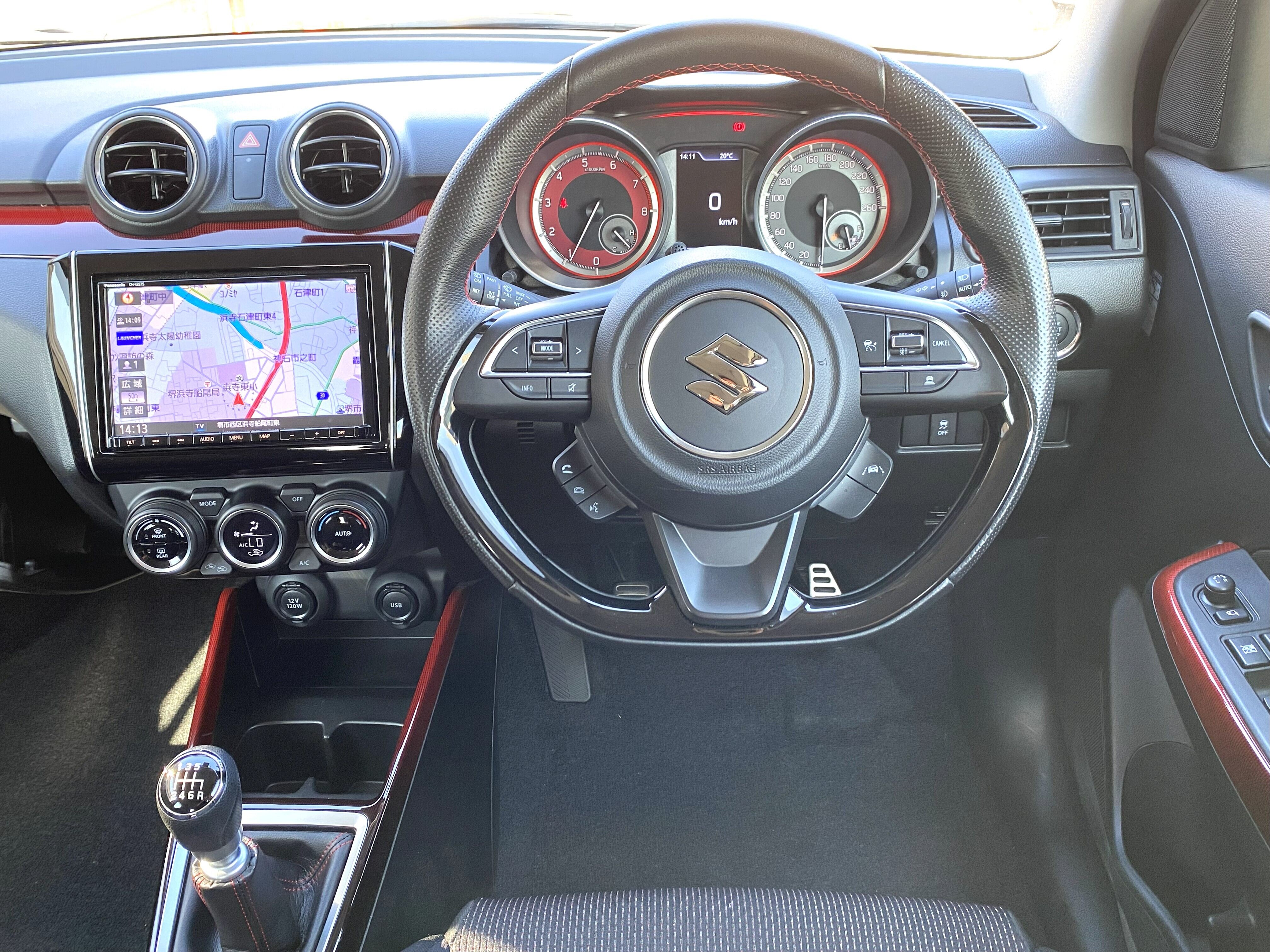 スイフトインパネ廻り