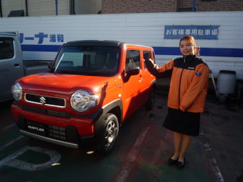 ♪新型ハスラーがやってきました♪