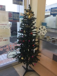 店内もクリスマスです