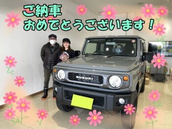 S様にジムニーをご納車しました！