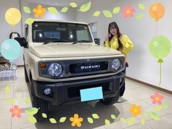 ジムニーをご納車しました！