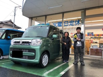 スペーシア納車です