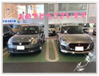 スイフトご納車です☆