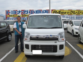 ご納車ありがとうございました。今後ともよろしくお願い致します。