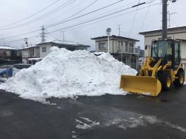 雪が降りました(^○^)