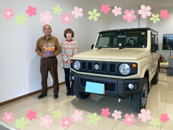 S様にジムニーをご納車しました！