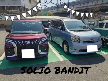 ソリオバンディット納車いたしました！