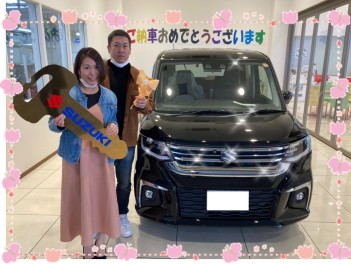 新型ソリオご納車です✿