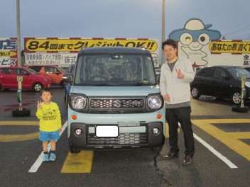 ご納車ありがとうございます。