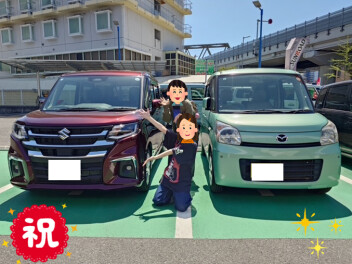 ソリオご納車いたしました！