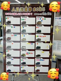 スズキ車人気総選挙あと２日！！