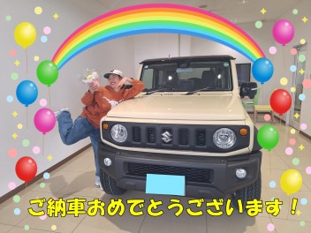 K様にジムニーシエラご納車しました！