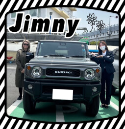 ジムニーご納車(^_-)-☆