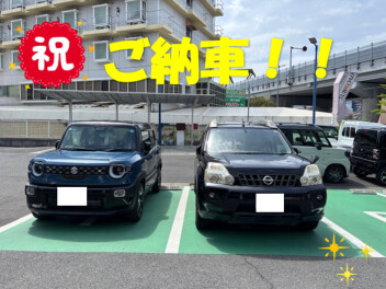 クロスビ―ご納車いたしました！