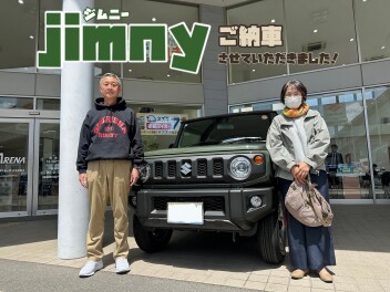 ジムニーご納車式