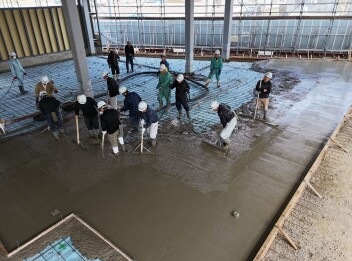 建て替え工事の進捗～今回は工事現場内部に潜入です～