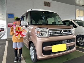 スペーシアご納車させていただきました☆