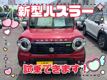 ハスラー試乗出来ます！