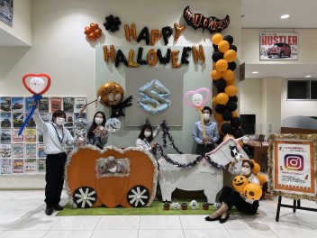 ＨＡＰＰＹ　ＨＡＬＬＯＷＥＥＮ　ＦＡＩＲ　飾りつけ完成しました！！☆