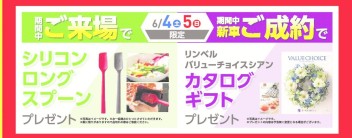 ６月４日、５日は大展示会！！