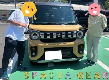 スペーシアギアご納車(^^♪
