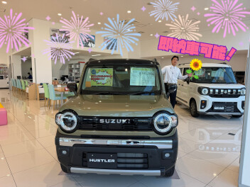 展示車・試乗車・即納車可能な車あります！！