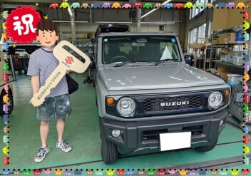 ジムニーご納車(^_-)-☆