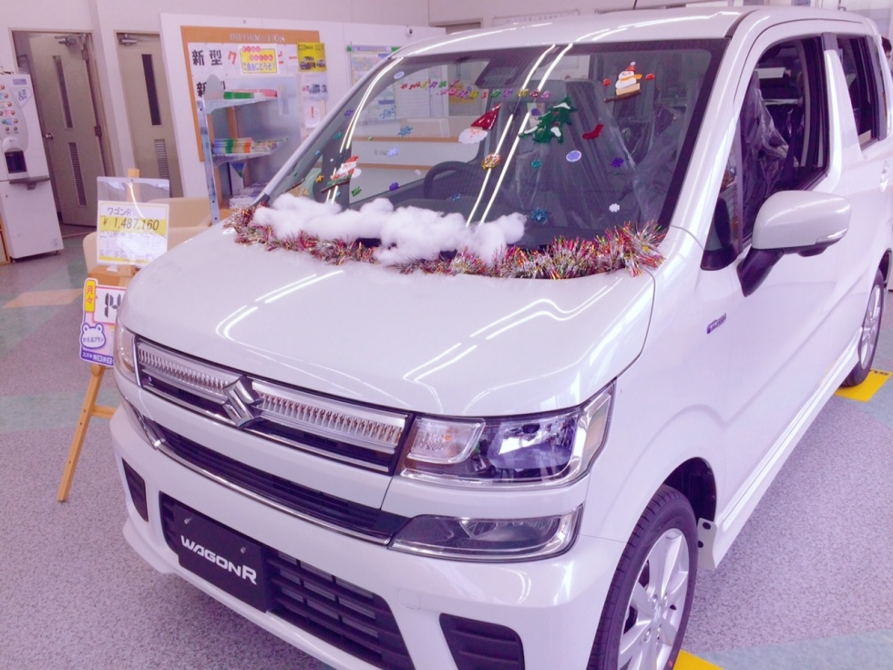 車クリスマス