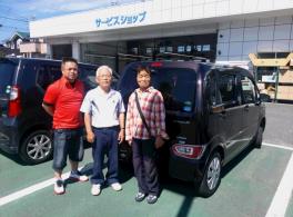 Ｅ様のワゴンRご納車です！！