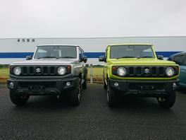 新型　ジムニー　シエラ　展示中！