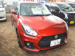 展示会開催中！！スイフトスポーツ試乗車ございます♪